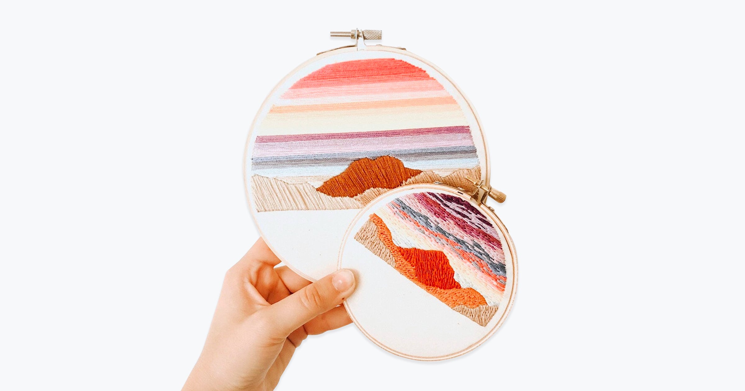 Sunset Embroidery Kit